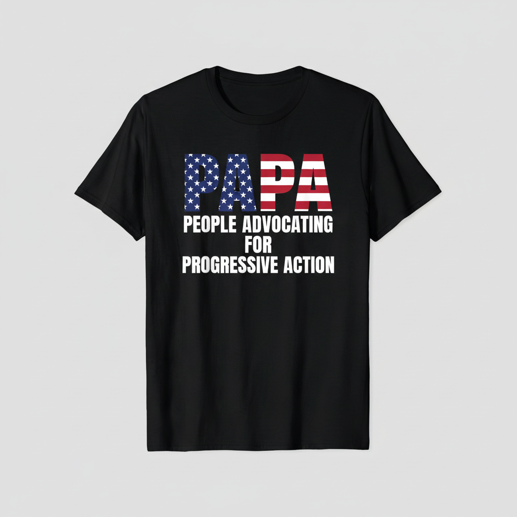 PAPA Tee - People Advocating for Progressive Action